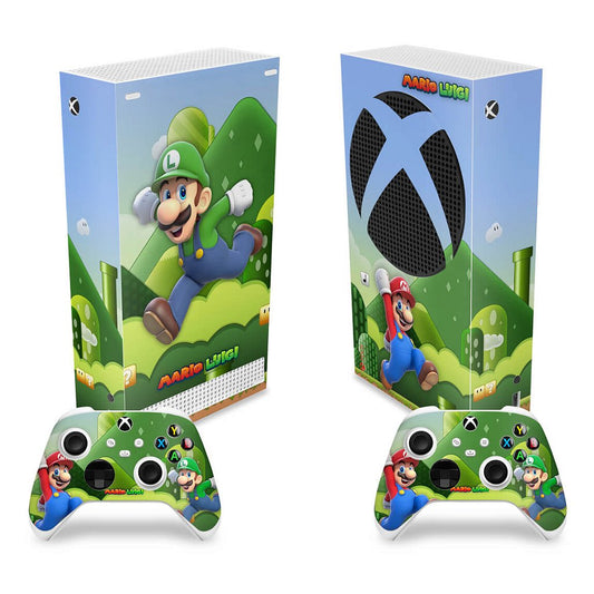 Skin Anti-Rage Xbox Series S Vertical - Super Mario