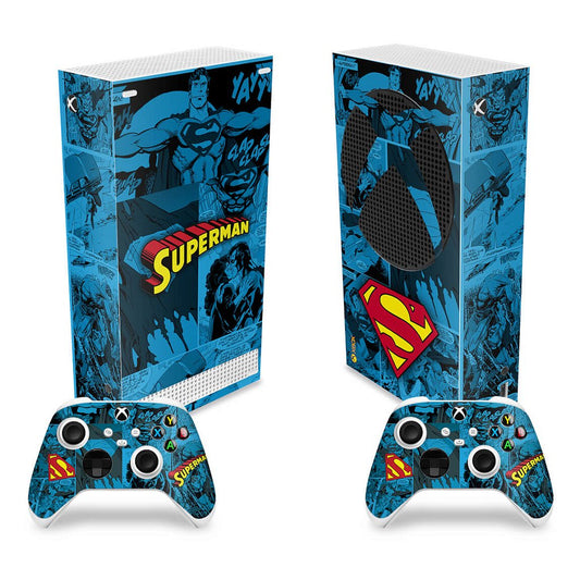 Skin Anti-Rage Xbox Series S Vertical - Superman Comics