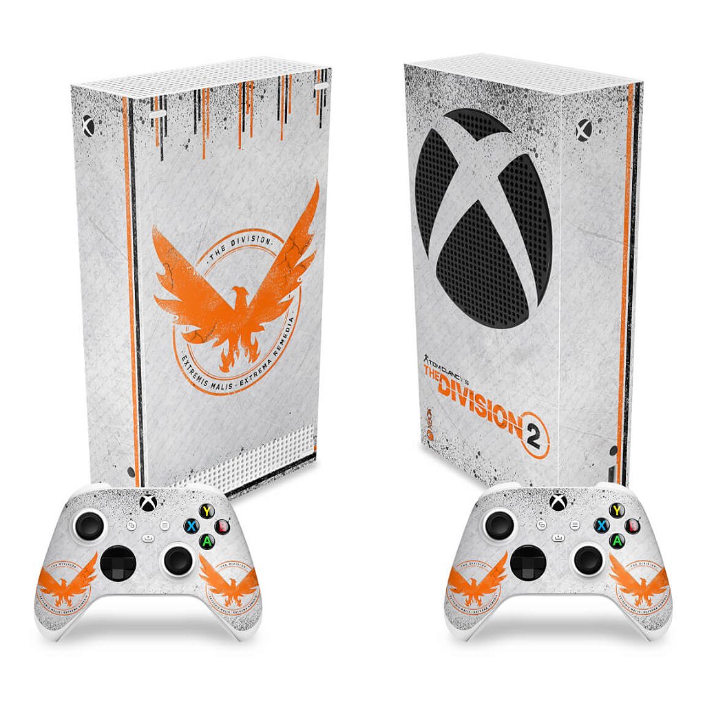 Skin Anti-Rage Xbox Series S Vertical - The Division 2