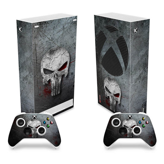 Skin Anti-Rage Xbox Series S Vertical - The Punisher Justiceiro