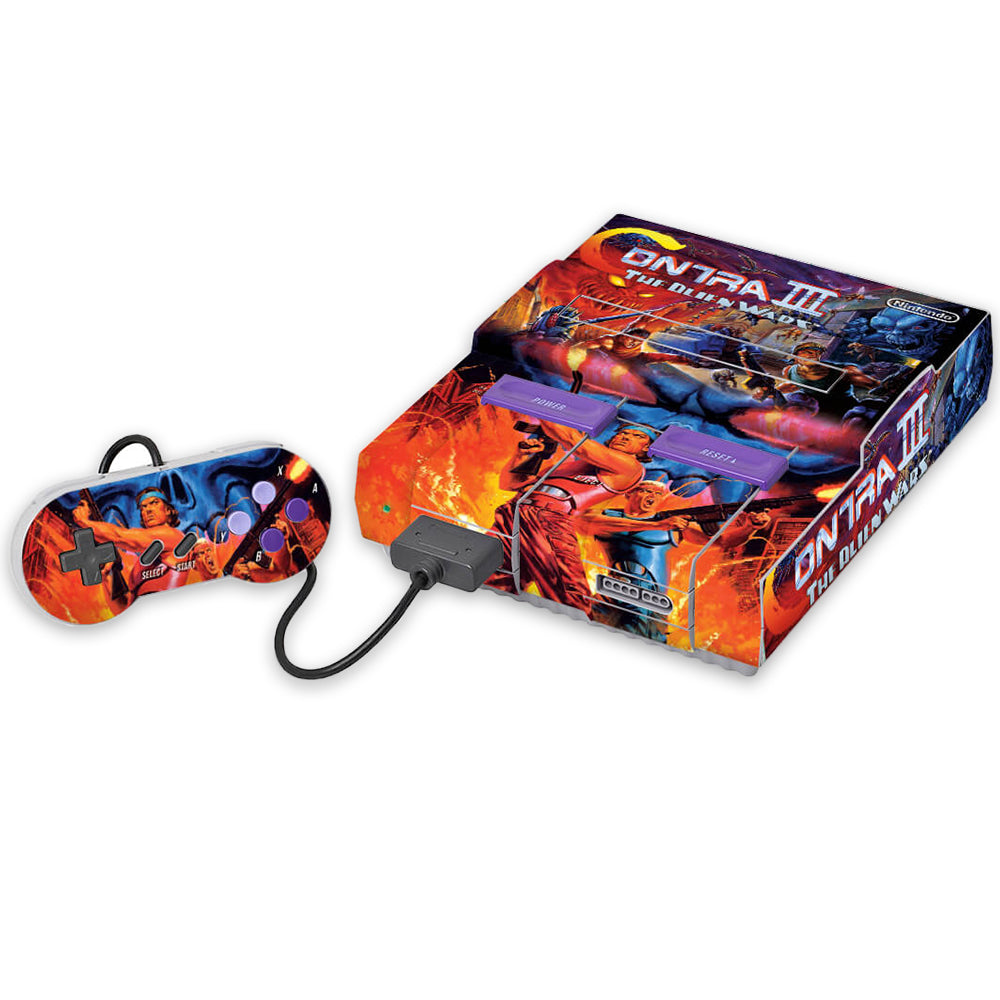 Super Nintendo Skin Anti-Rage - Contra 3