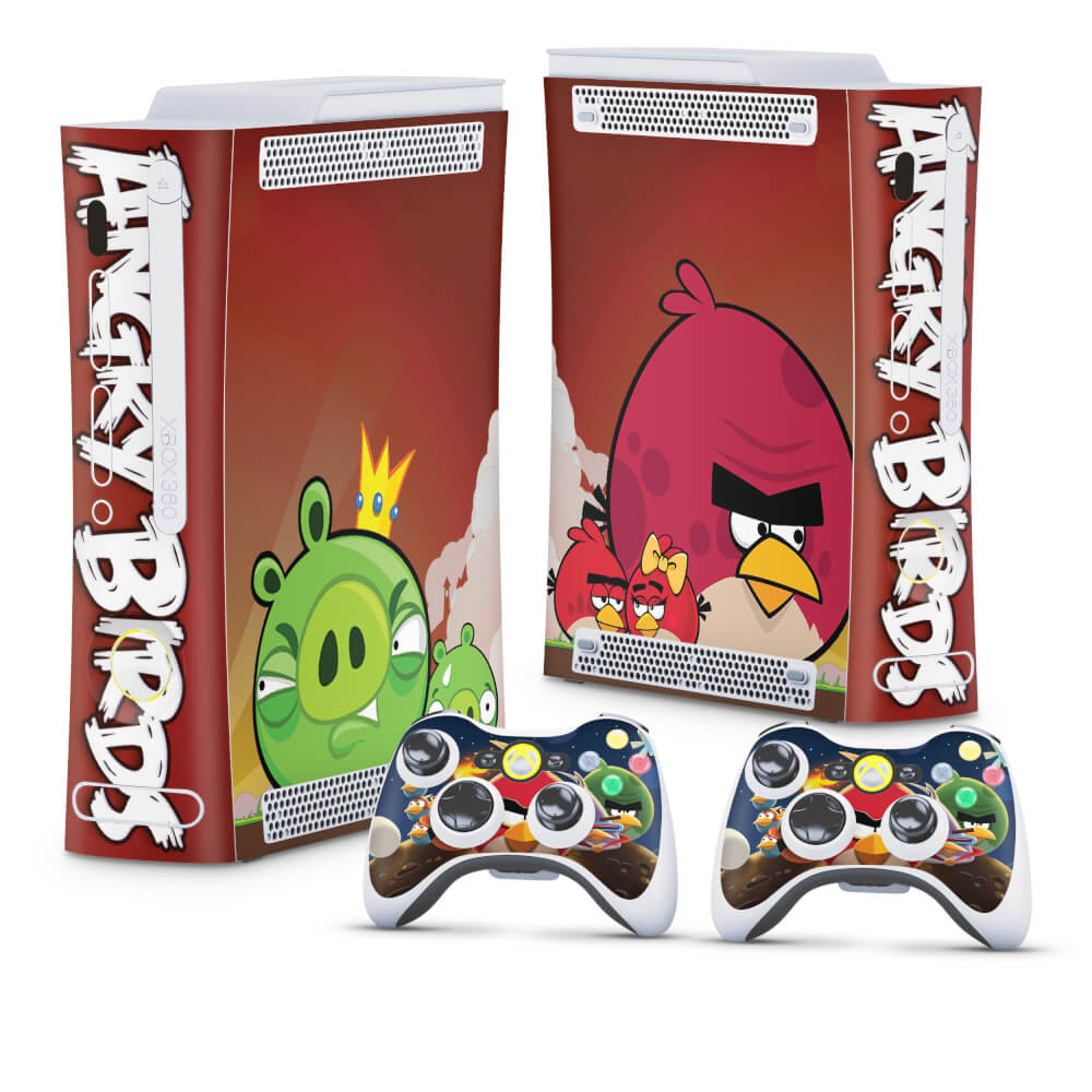Skin Anti-Rage Xbox 360 Fat - Angry Birds