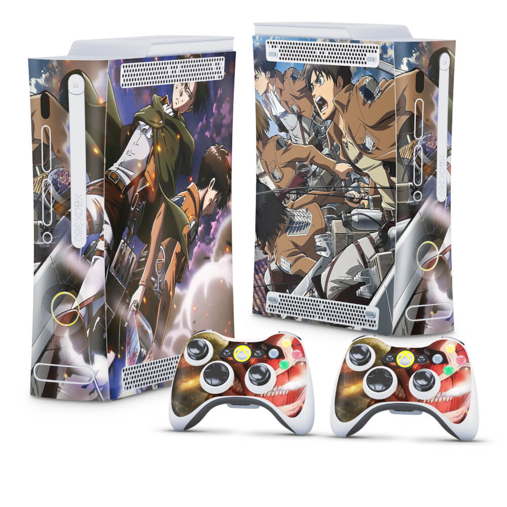 Skin Anti-Rage Xbox 360 Fat - Attack on Titan #A