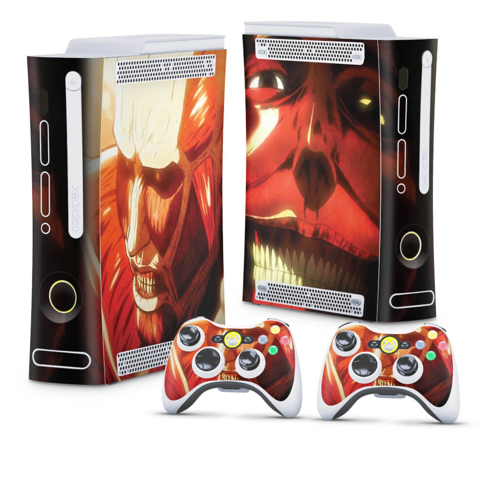 Skin Anti-Rage Xbox 360 Fat - Attack on Titan #B