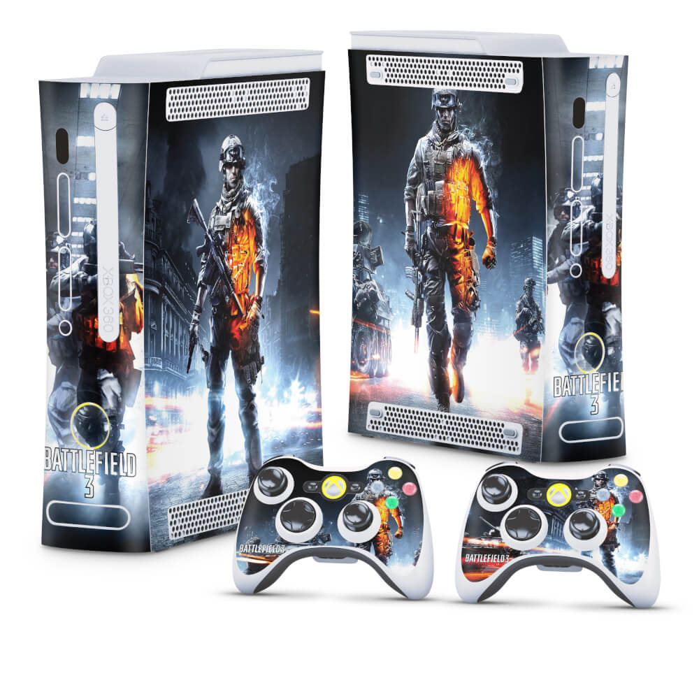 Skin Anti-Rage Xbox 360 Fat - Battlefield 3