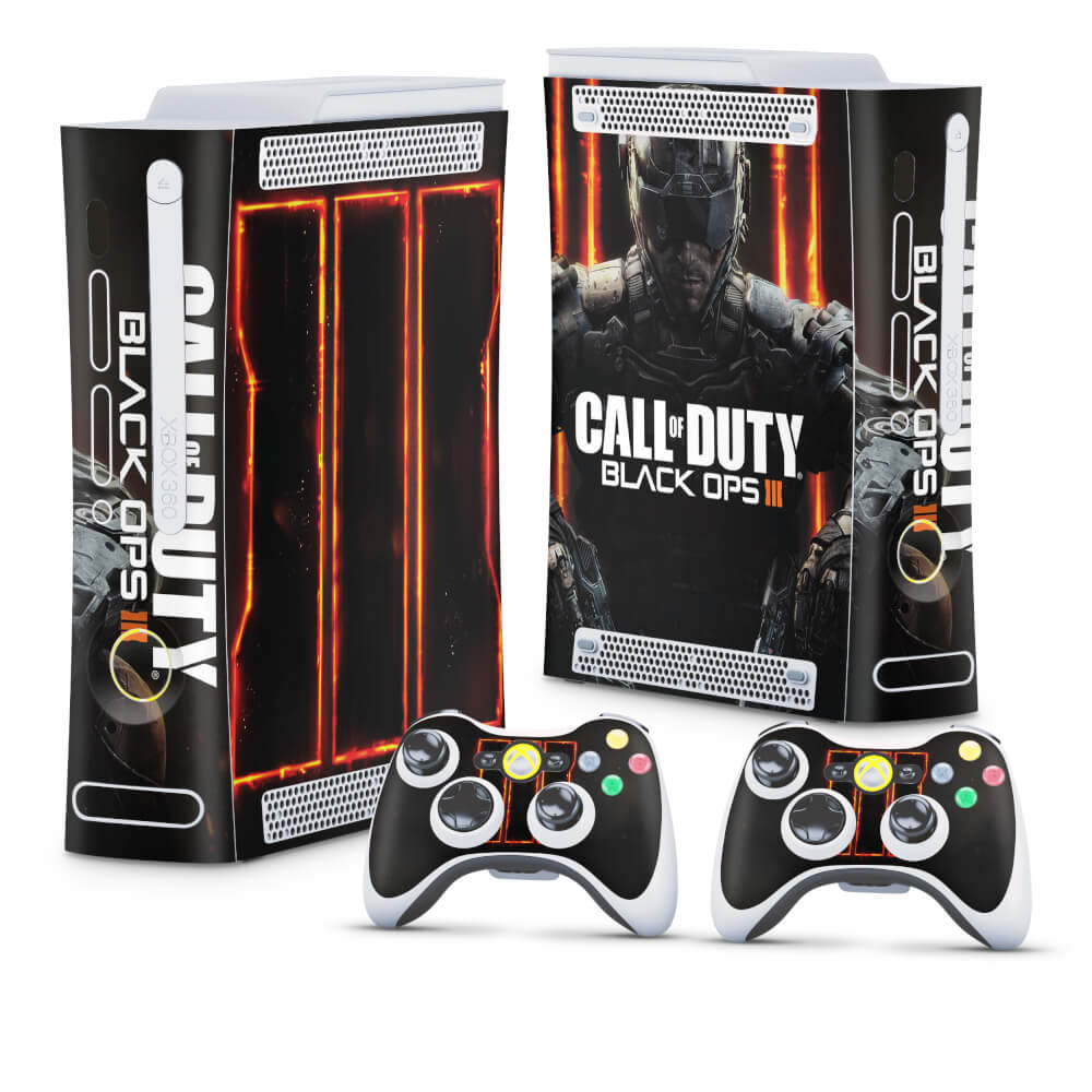 Skin Anti-Rage Xbox 360 Fat - Call of Duty: Black Ops 3