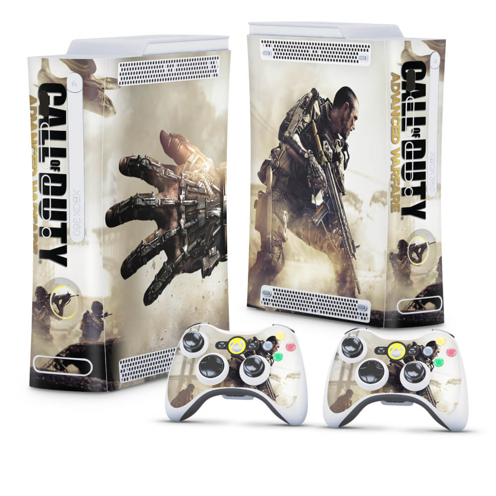 Skin Anti-Rage Xbox 360 Fat - Call Of Duty Modern Warfare