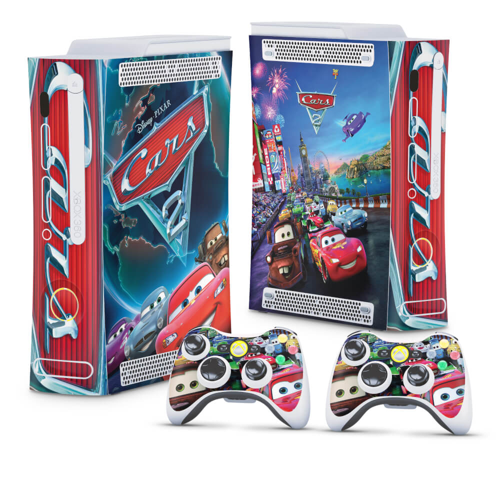 Skin Anti-Rage Xbox 360 Fat - Carros