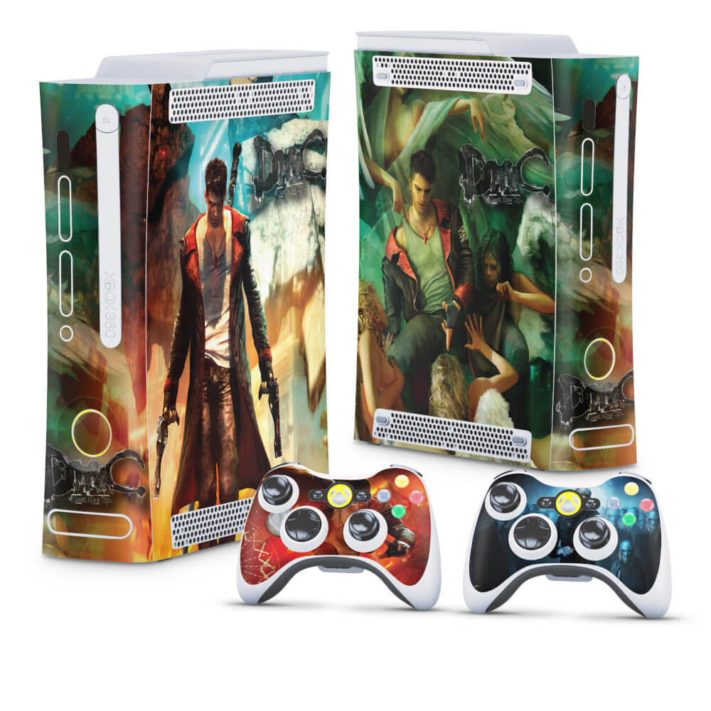 Skin Anti-Rage Xbox 360 Fat - Devil May Cry 5
