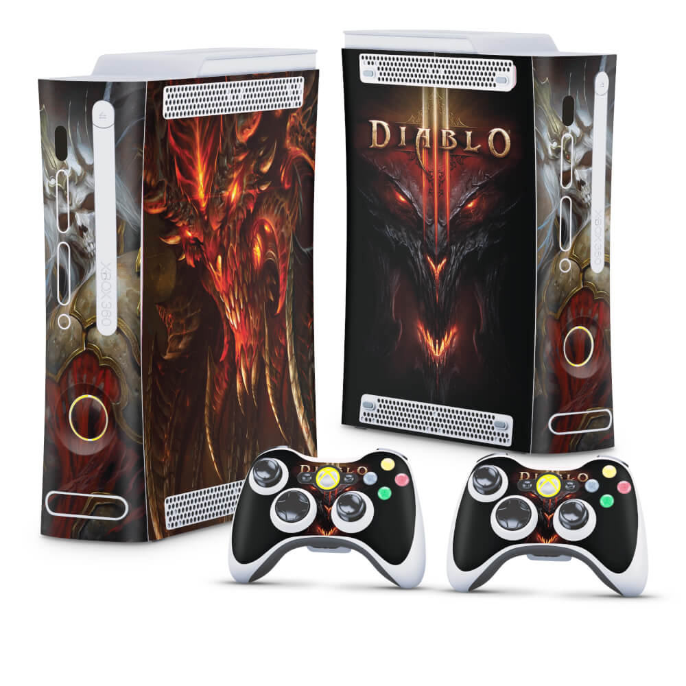 Skin Anti-Rage Xbox 360 Fat - Diablo 3