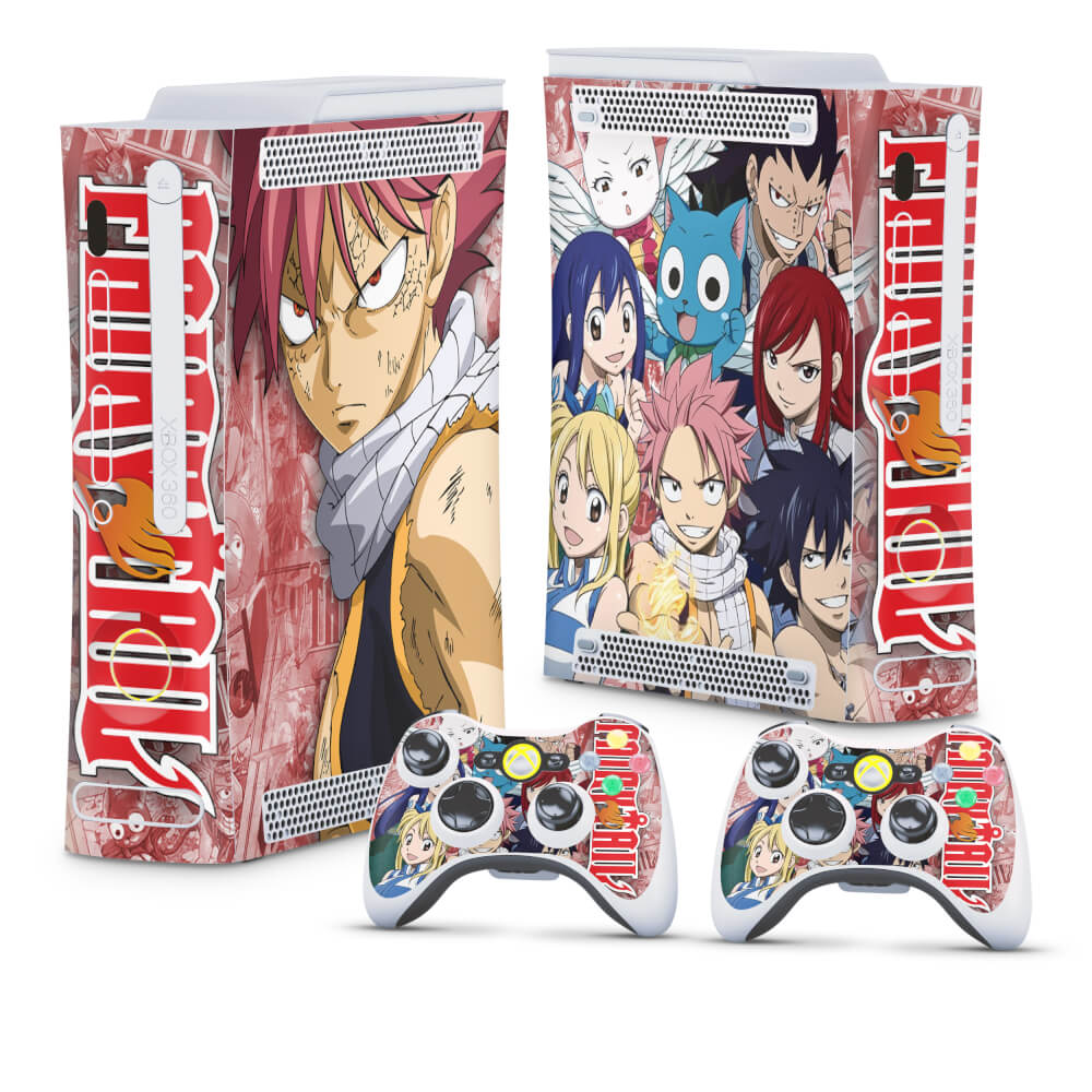 Skin Anti-Rage Xbox 360 Fat - Fairy Tail