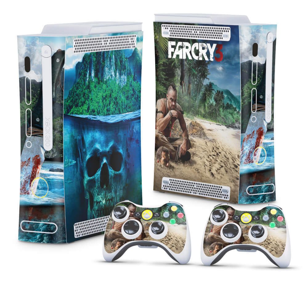 Skin Anti-Rage Xbox 360 Fat - Far Cry 3