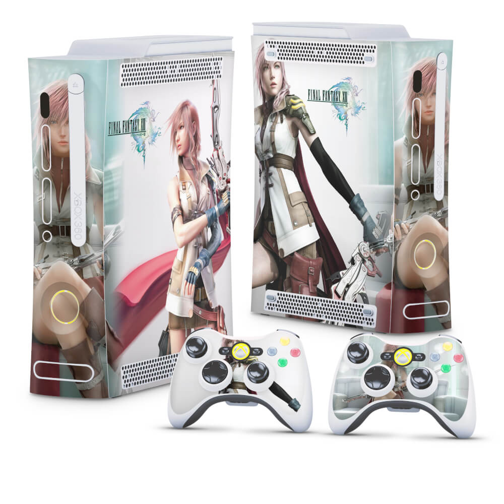 Skin Anti-Rage Xbox 360 Fat - Final Fantasy XIII #A