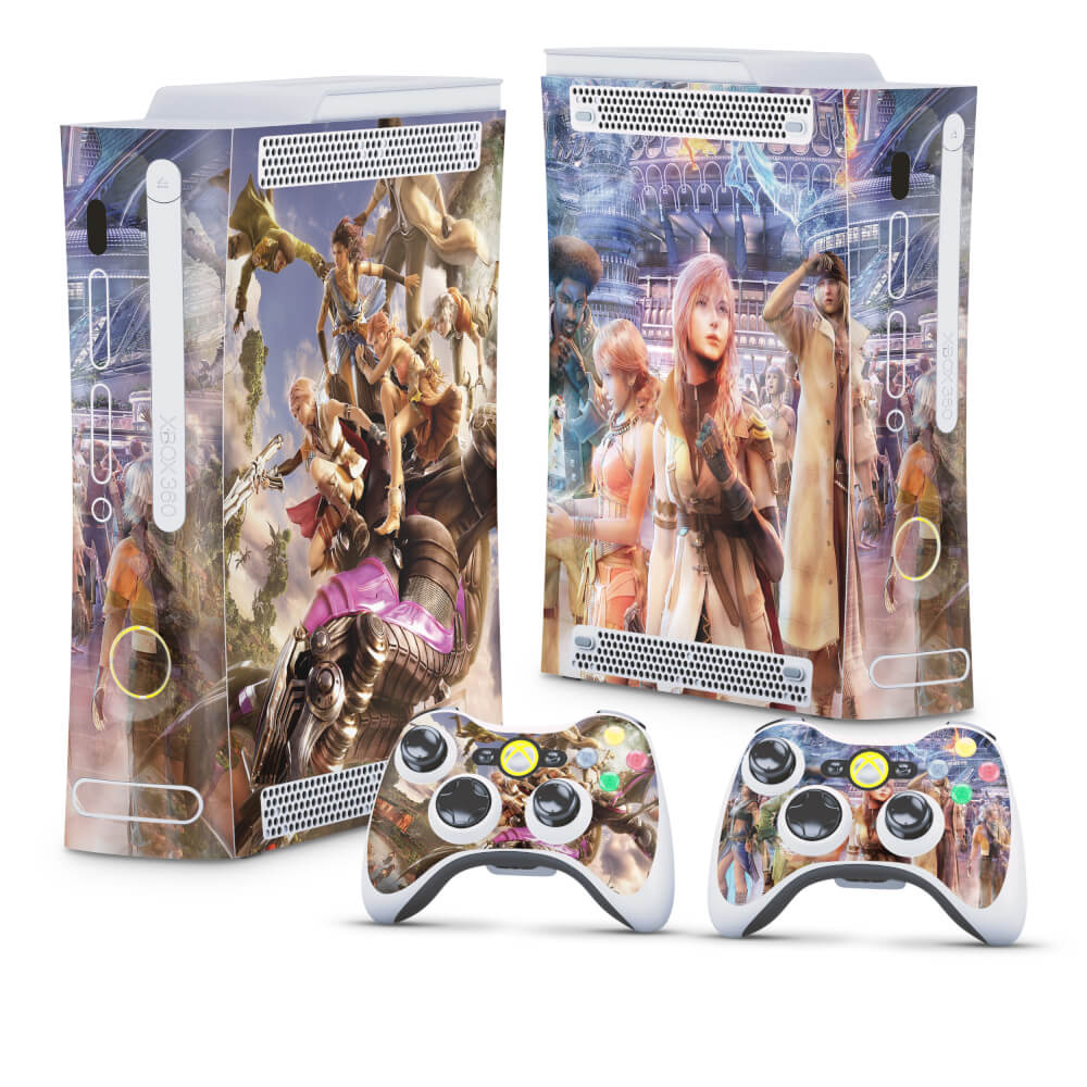 Skin Anti-Rage Xbox 360 Fat - Final Fantasy XIII #B