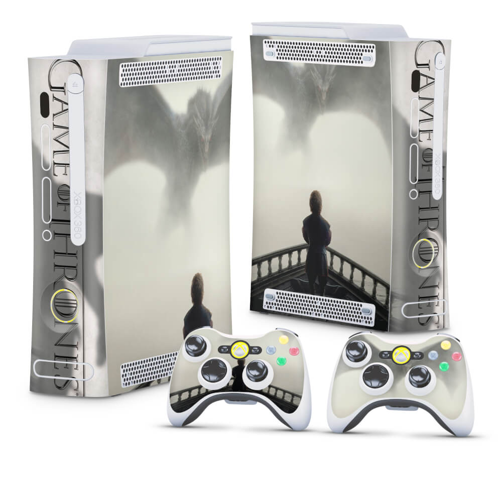Skin Anti-Rage Xbox 360 Fat - Game of Thrones #B