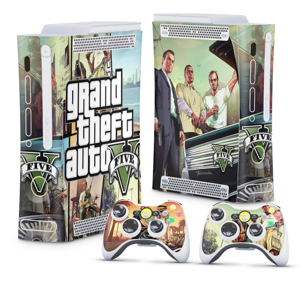 Skin Anti-Rage Xbox 360 Fat - GTA V