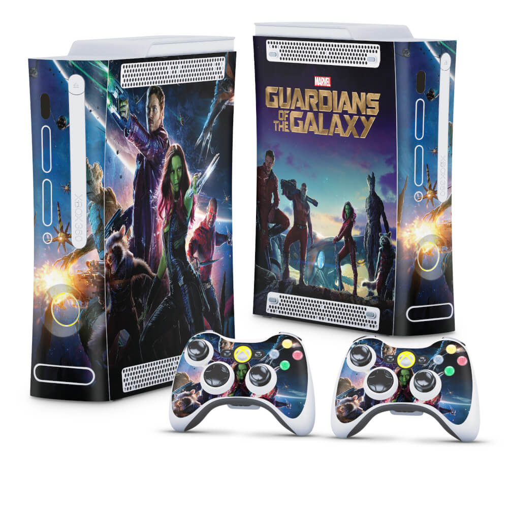 Skin Anti-Rage Xbox 360 Fat - Guardiões da Galaxia