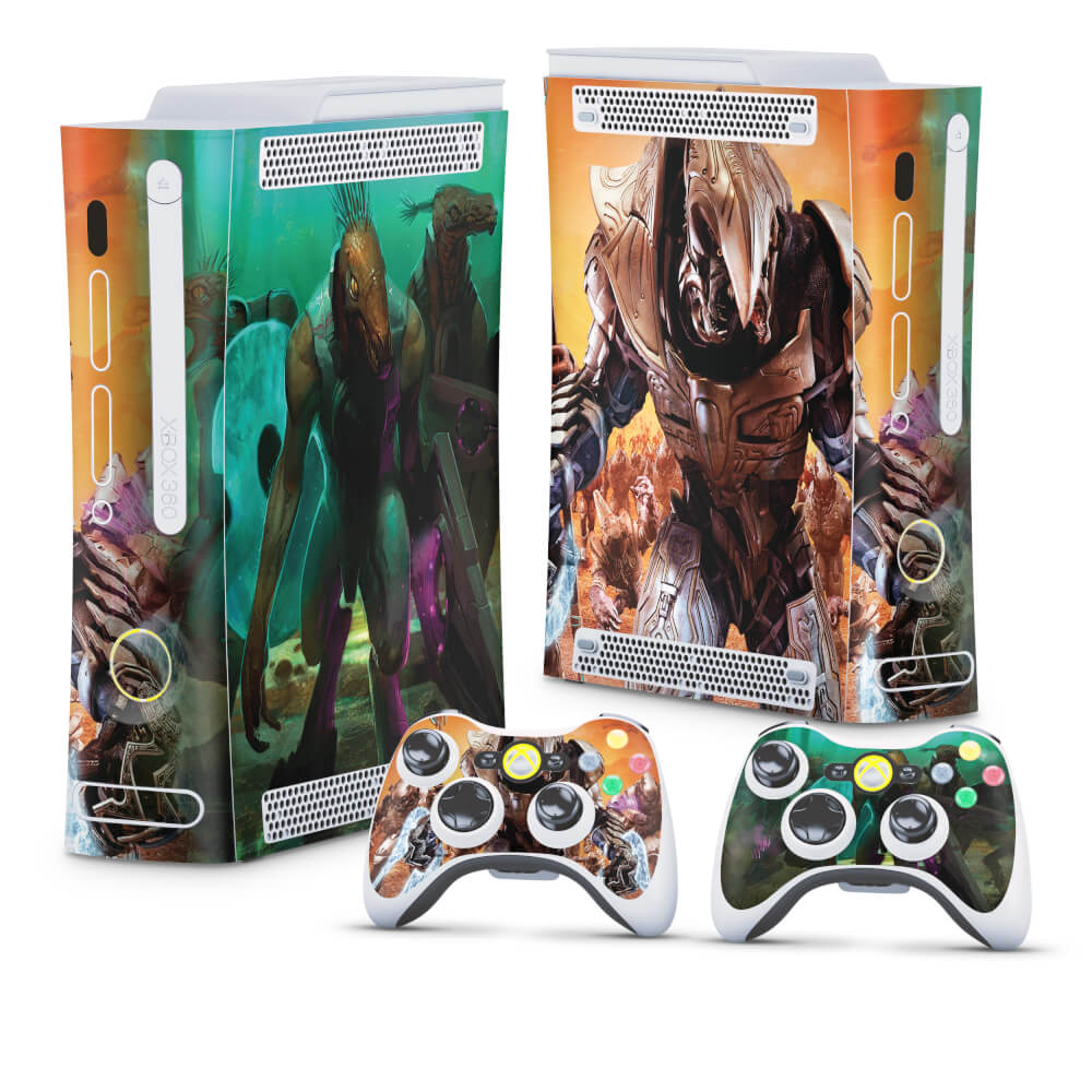 Skin Anti-Rage Xbox 360 Fat - Halo Wars