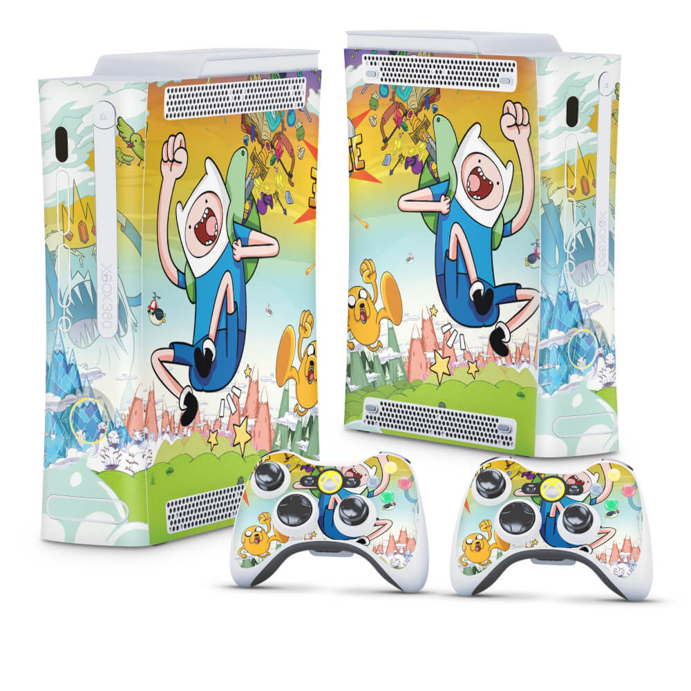 Skin Anti-Rage Xbox 360 Fat - Hora de Aventura