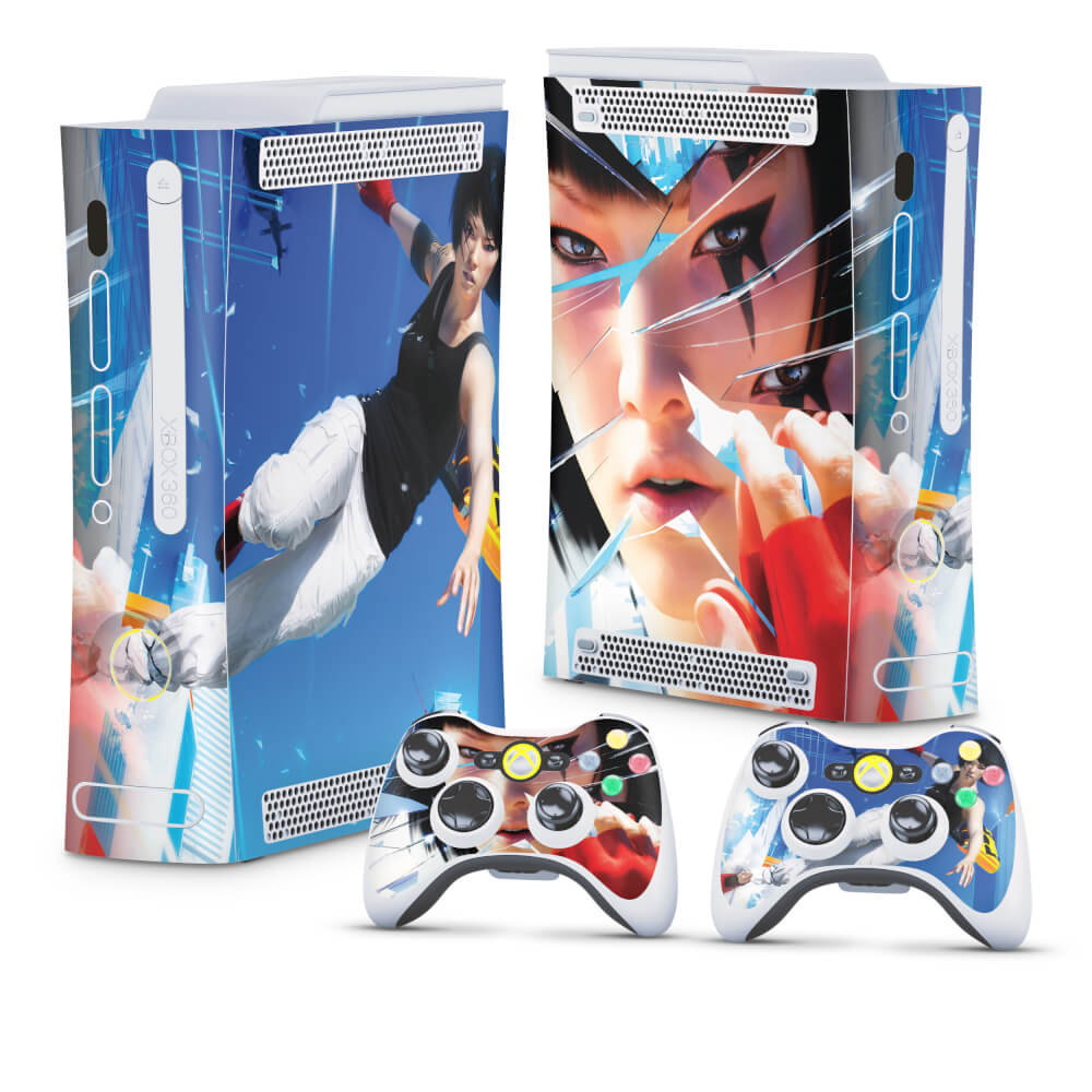 Skin Anti-Rage Xbox 360 Fat - Mirrors Edge