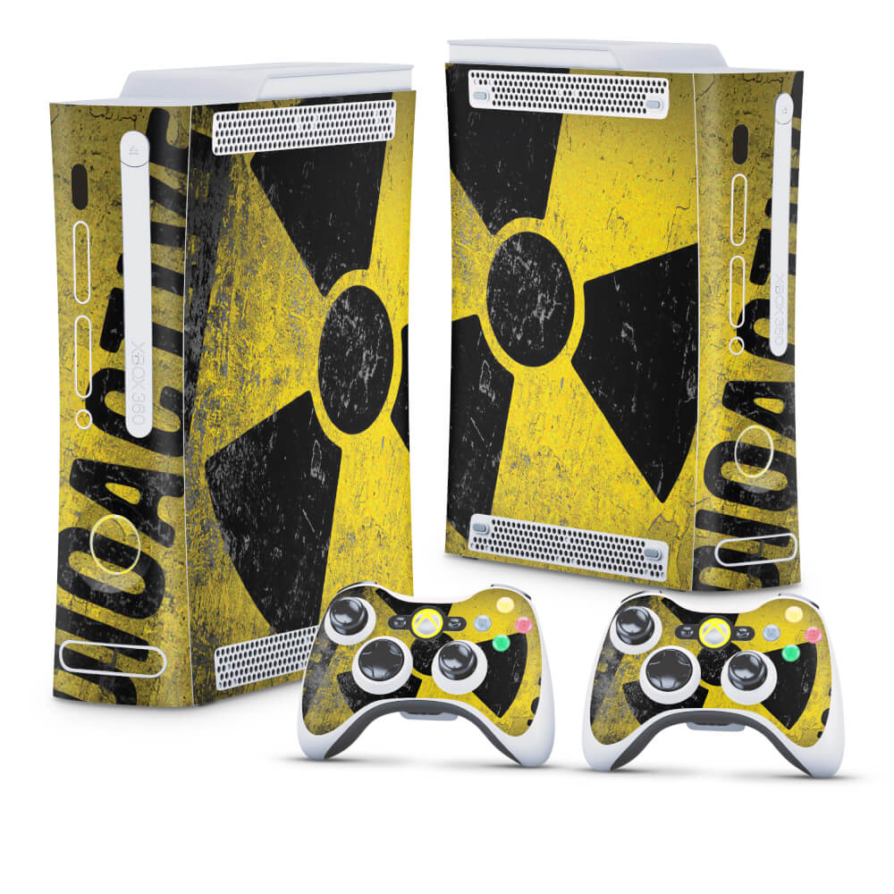 Skin Anti-Rage Xbox 360 Fat - Radioativo