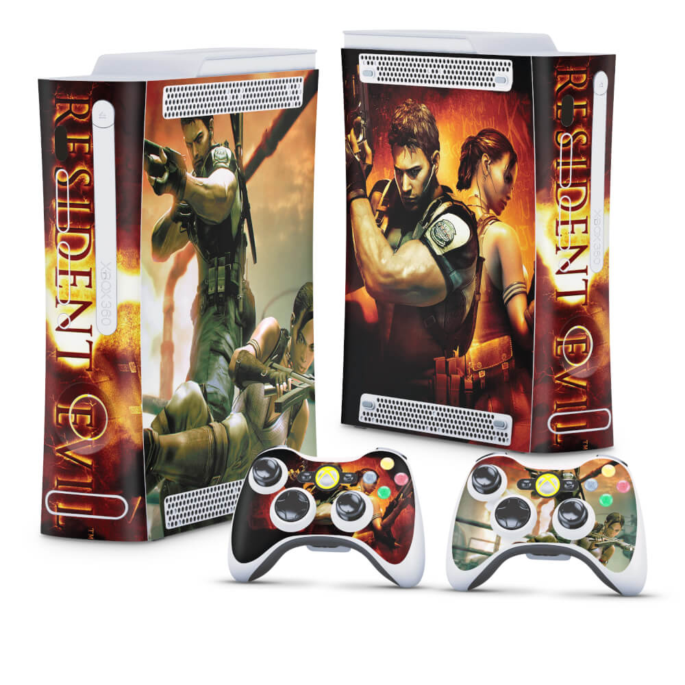 Skin Anti-Rage Xbox 360 Fat - Resident Evil 5