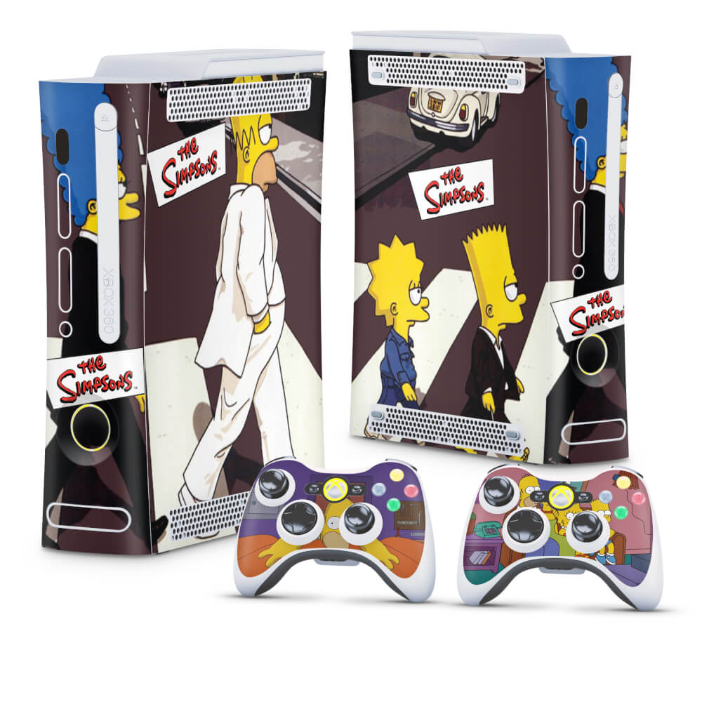 Skin Anti-Rage Xbox 360 Fat - Simpsons