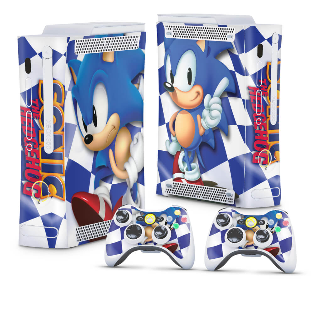 Skin Anti-Rage Xbox 360 Fat - Sonic The Hedgehog