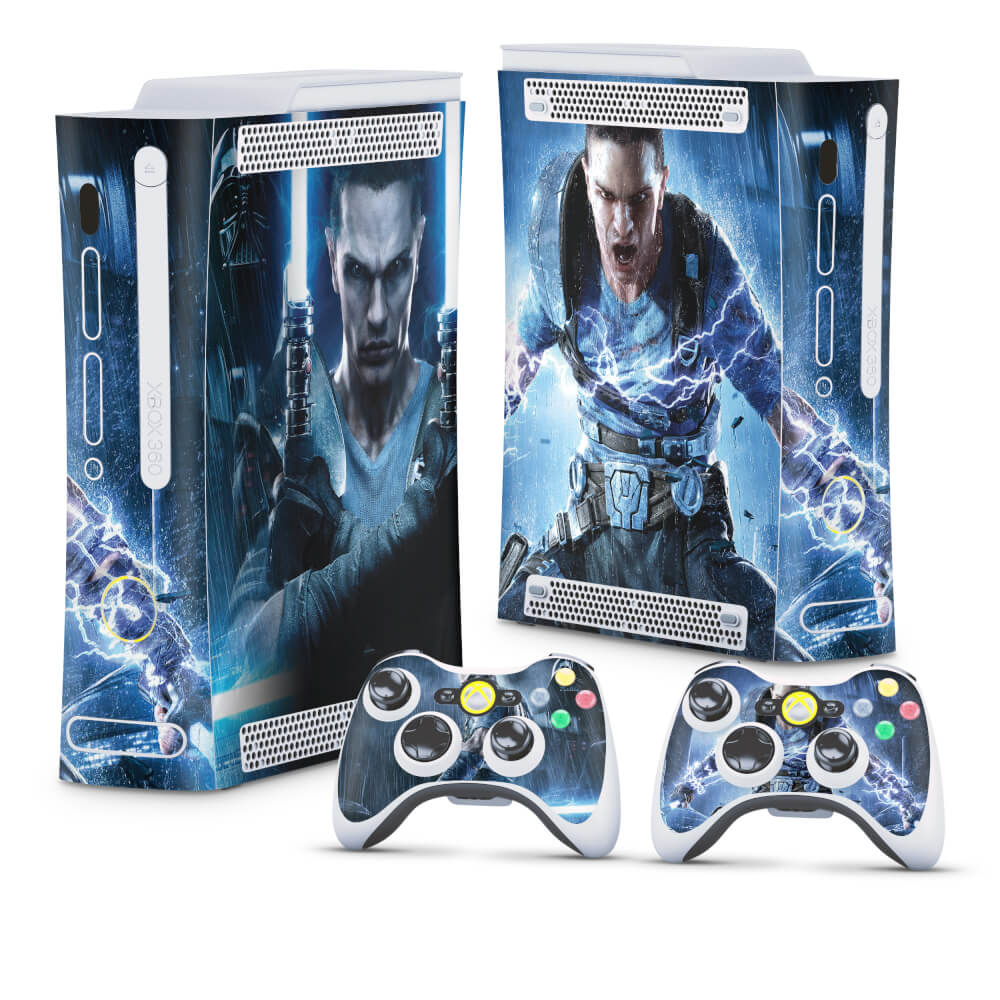 Skin Anti-Rage Xbox 360 Fat - Star Wars The Force Unleashed 2