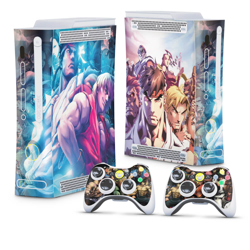 Skin Anti-Rage Xbox 360 Fat - Street Fighter