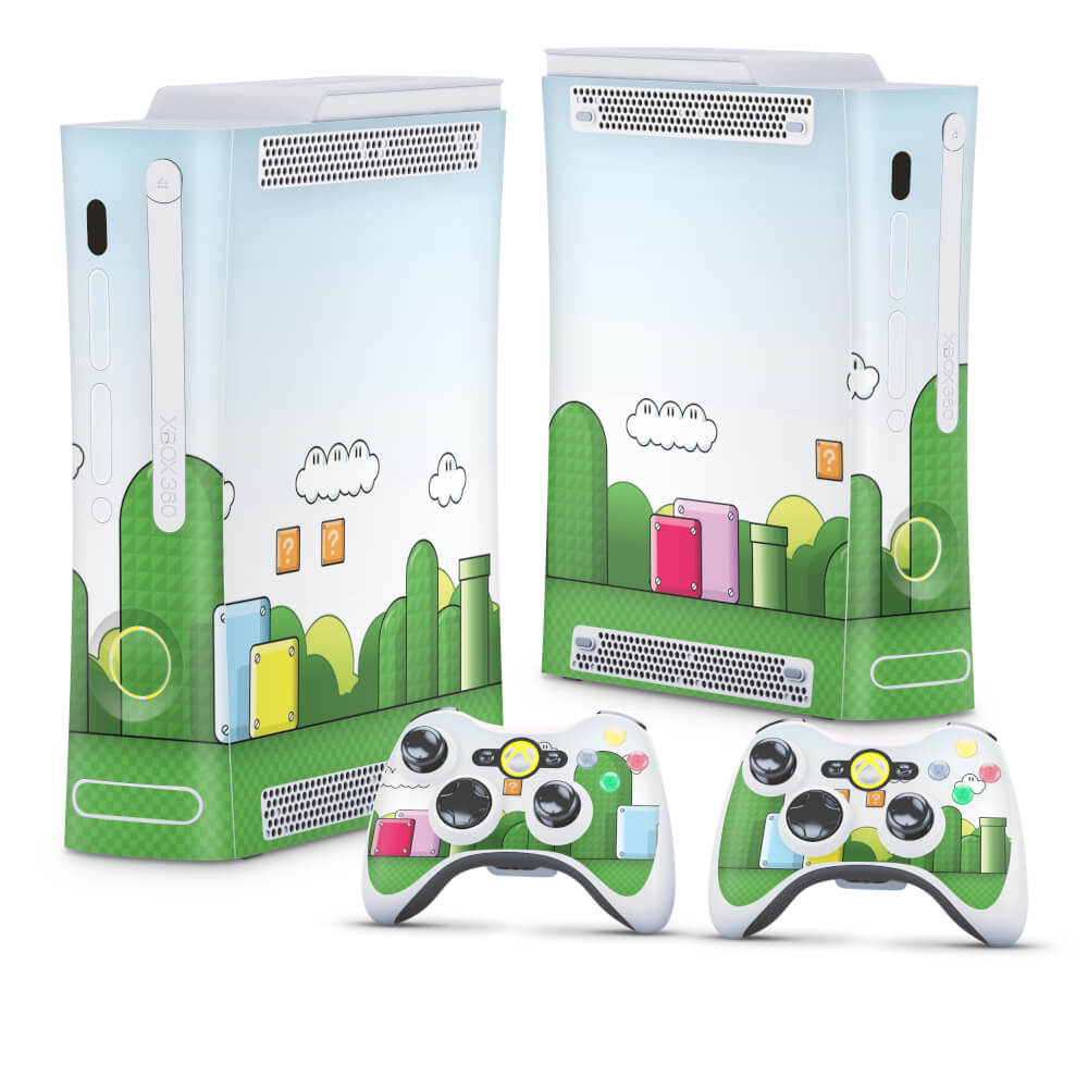 Skin Anti-Rage Xbox 360 Fat - Super Mario Bros.