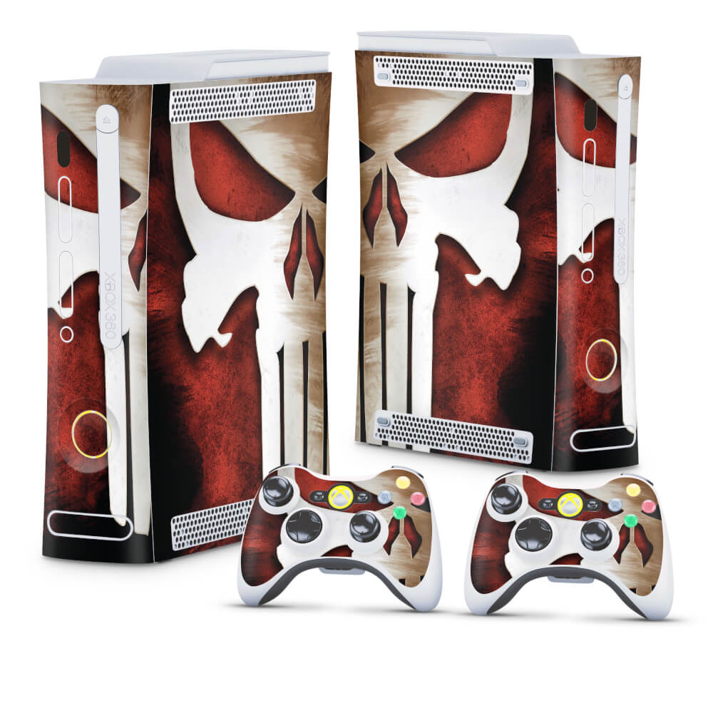 Skin Anti-Rage Xbox 360 Fat - The Punisher Justiceiro