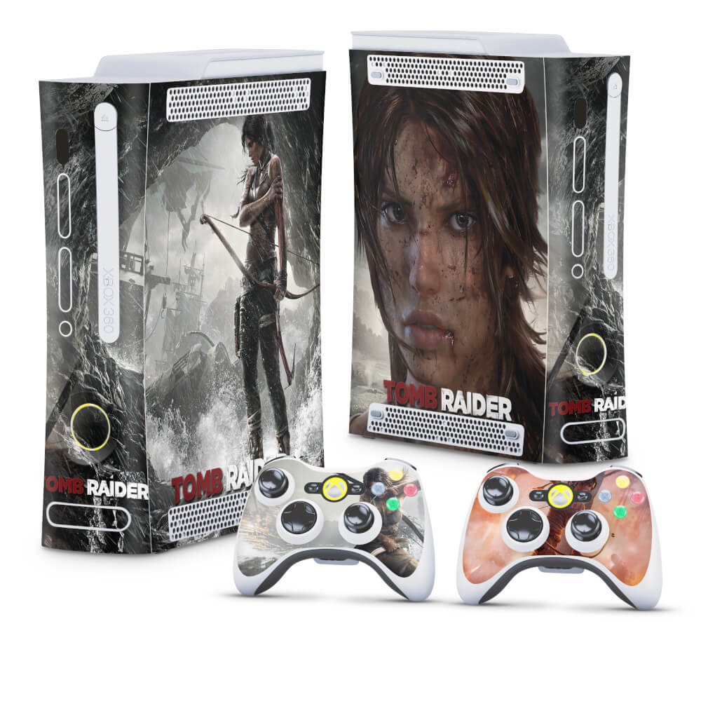 Skin Anti-Rage Xbox 360 Fat - Tomb Raider