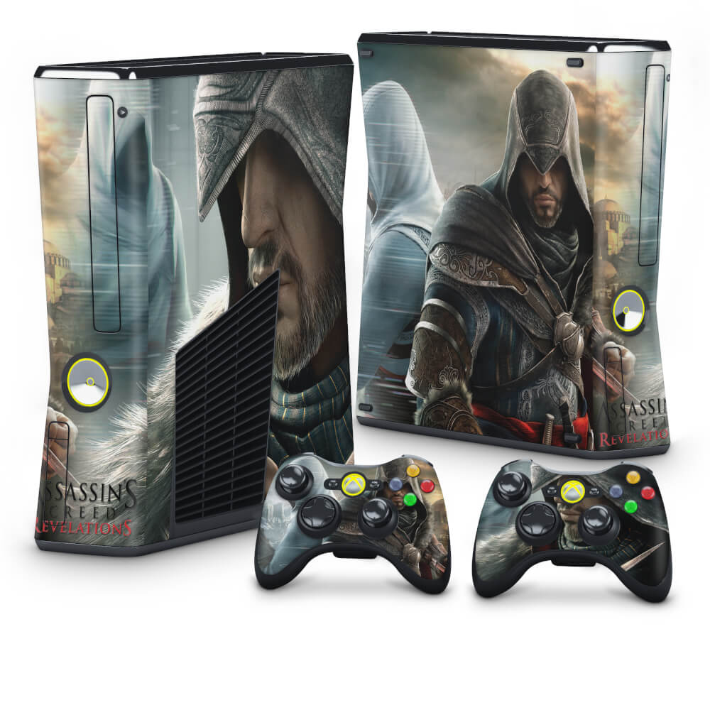 Skin Anti-Rage Xbox 360 Slim - Assassins Creed Revelations