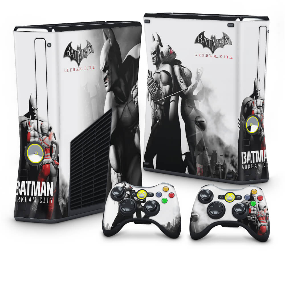 Skin Anti-Rage Xbox 360 Slim - Batman Arkham City