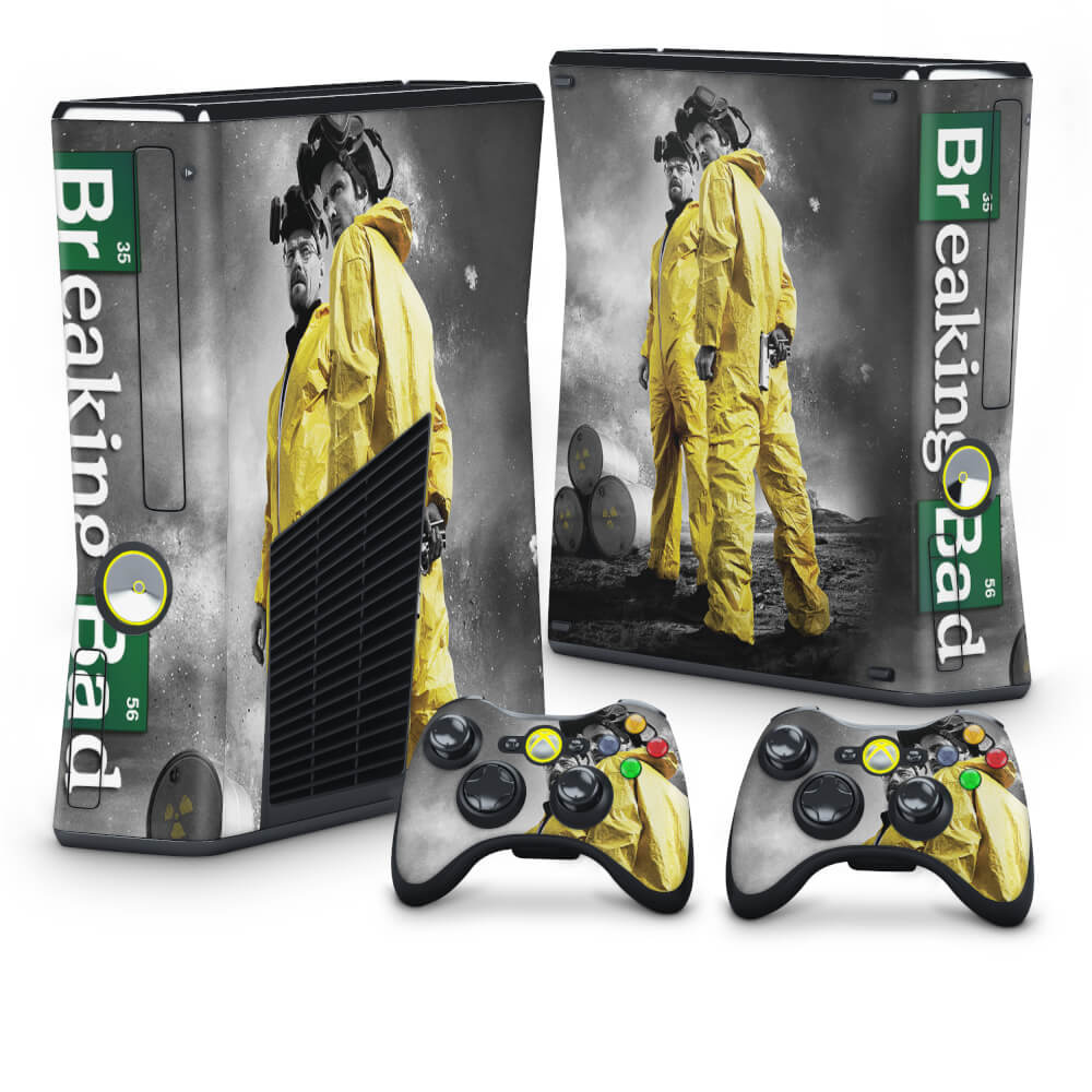 Skin Anti-Rage Xbox 360 Slim - Breaking Bad