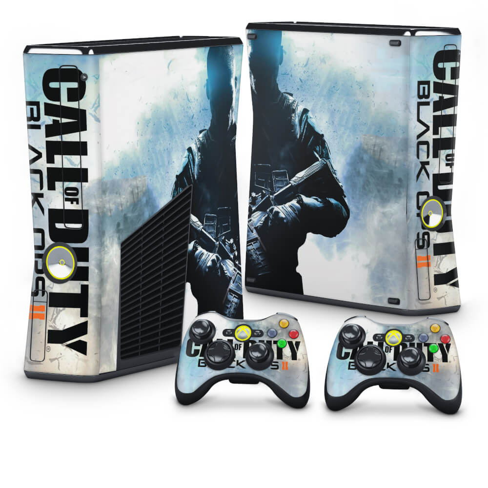 Skin Anti-Rage Xbox 360 Slim - Call of Duty Black Ops 2