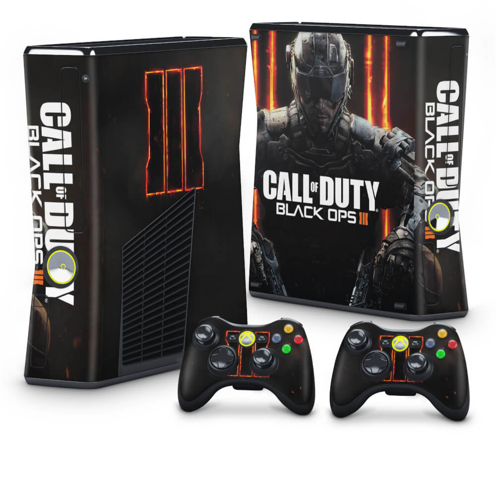 Skin Anti-Rage Xbox 360 Slim - Call of Duty: Black Ops 3