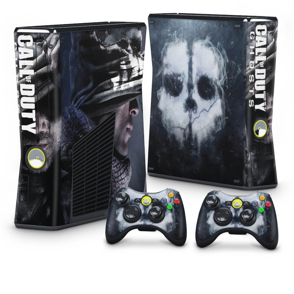 Skin Anti-Rage Xbox 360 Slim - Call of Duty Ghosts