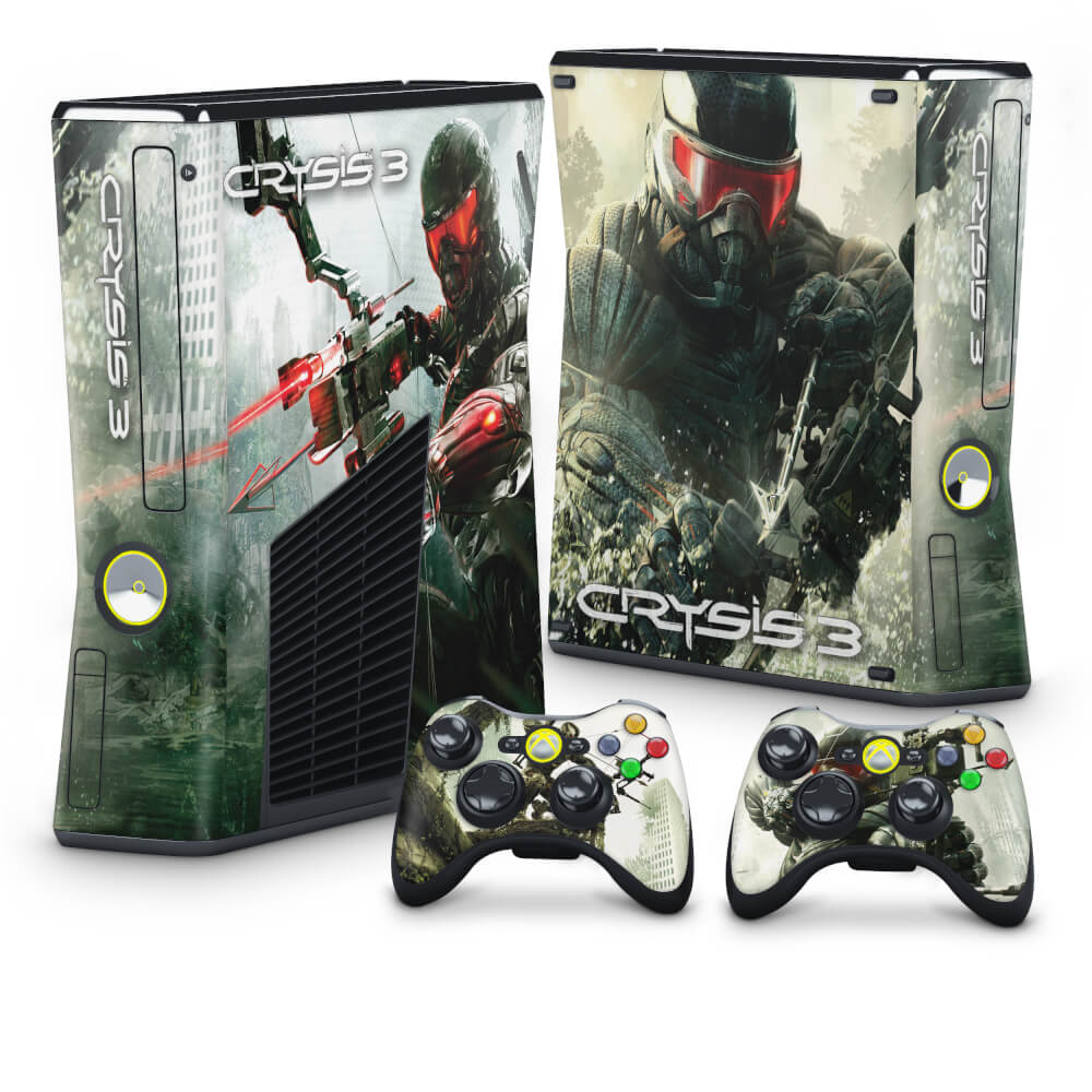 Skin Anti-Rage Xbox 360 Slim - Crysis 3