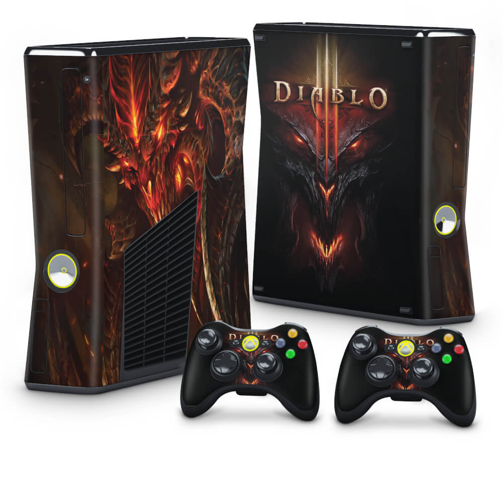 Skin Anti-Rage Xbox 360 Slim - Diablo 3