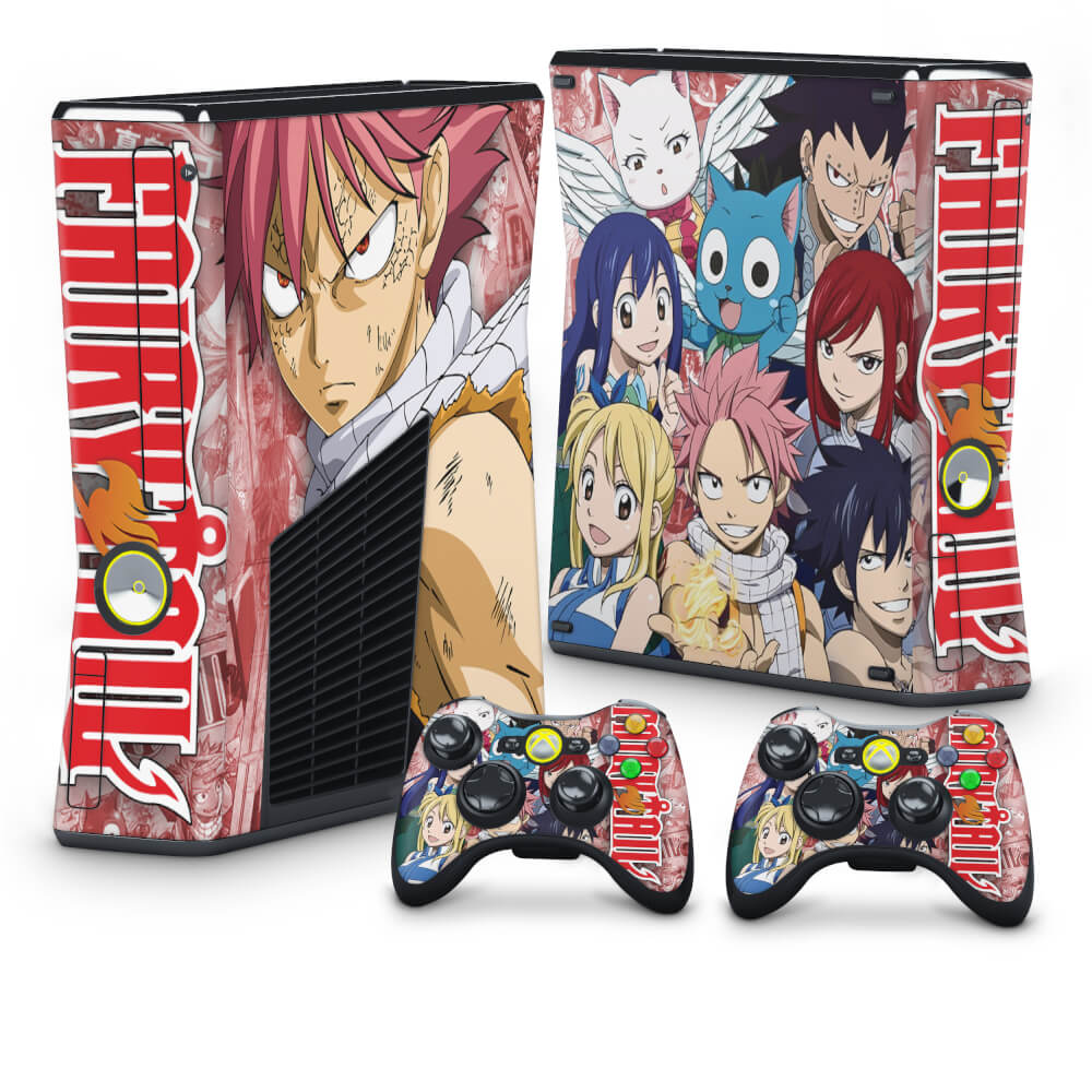 Skin Anti-Rage Xbox 360 Slim - Fairy Tail