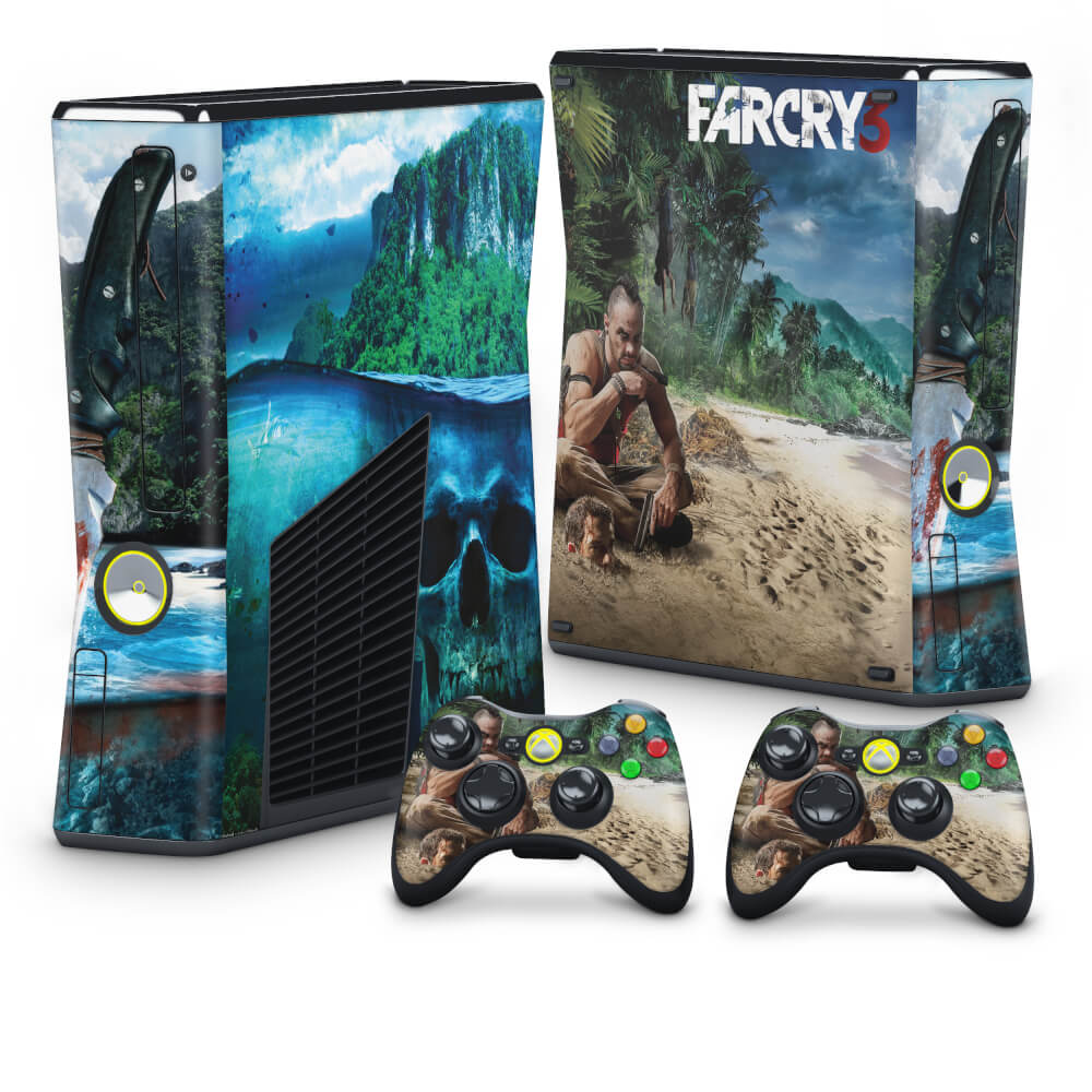 Skin Anti-Rage Xbox 360 Slim - Far Cry 3