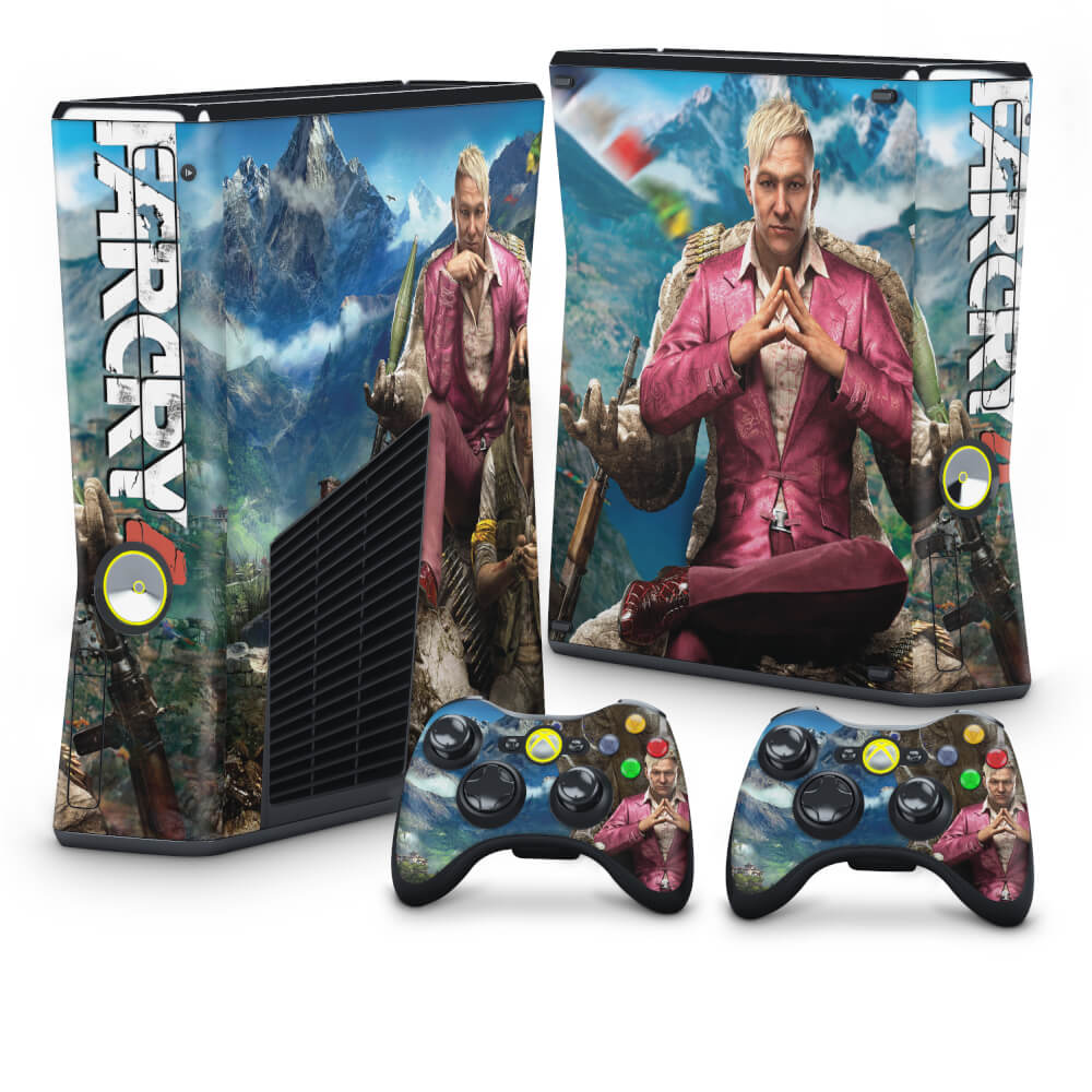 Skin Anti-Rage Xbox 360 Slim - Far Cry 4