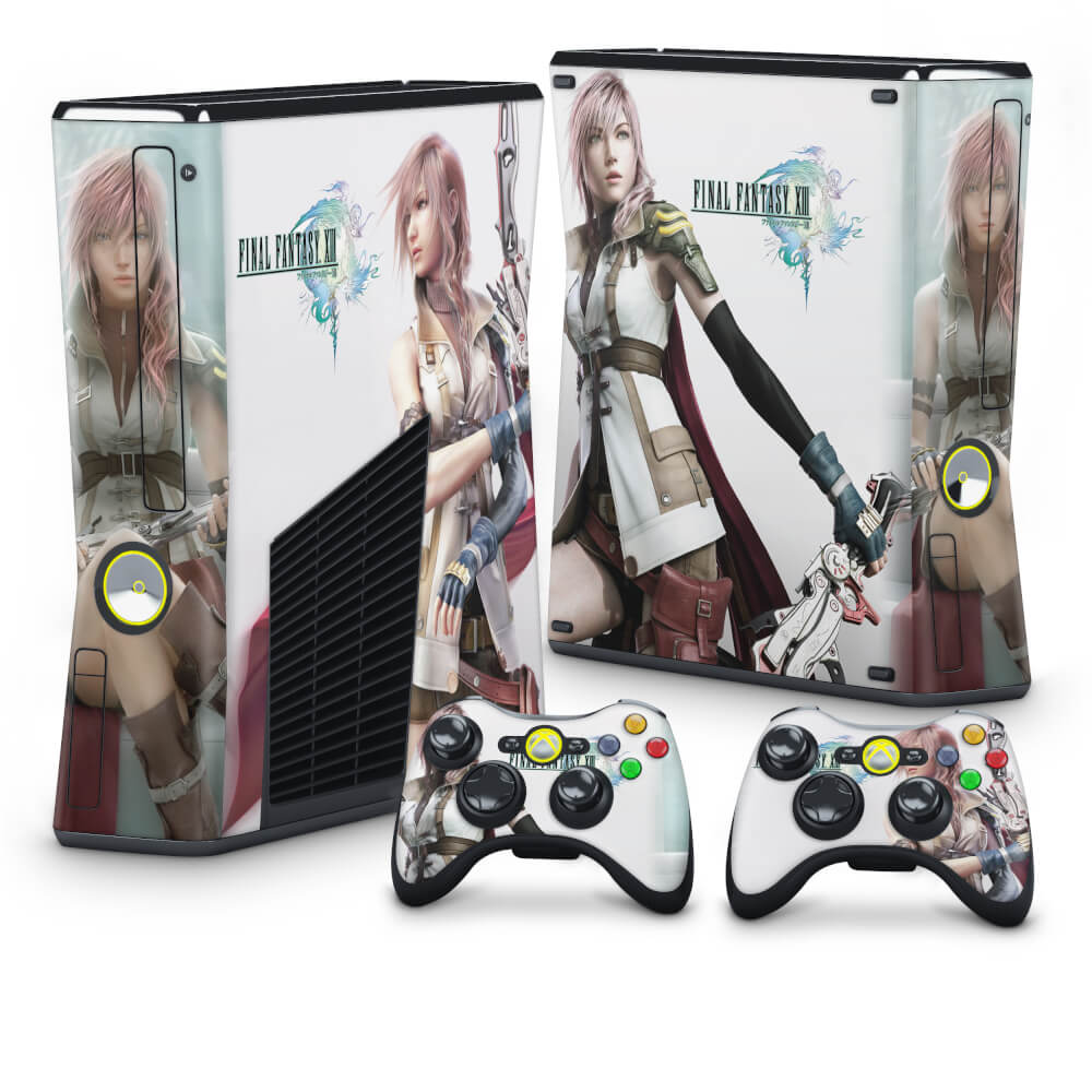 Skin Anti-Rage Xbox 360 Slim - Final Fantasy XIII #A