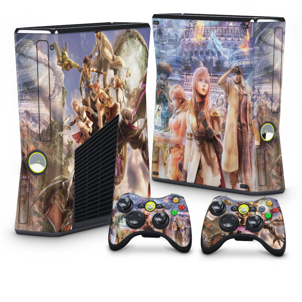 Skin Anti-Rage Xbox 360 Slim - Final Fantasy XIII #B