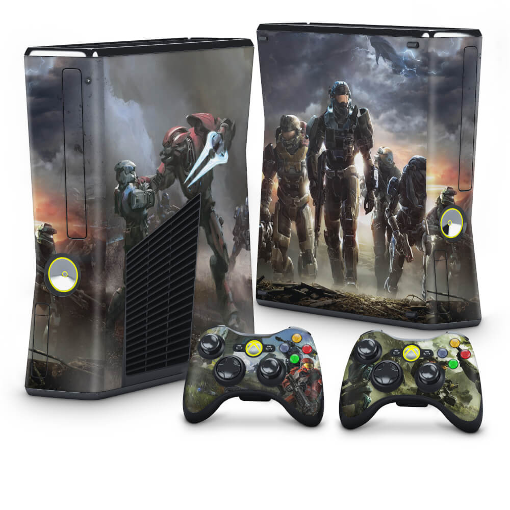 Skin Anti-Rage Xbox 360 Slim - Halo Reach
