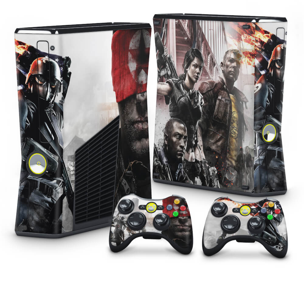 Skin Anti-Rage Xbox 360 Slim - Homefront