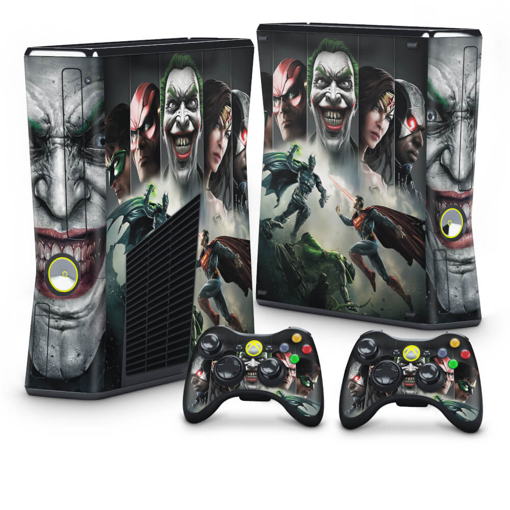 Skin Anti-Rage Xbox 360 Slim - Injustice