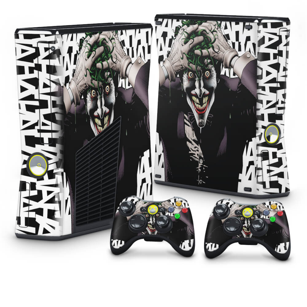 Skin Anti-Rage Xbox 360 Slim - Joker Coringa